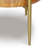 Wagner 18"W Solid Acacia Wood and Marble Top Mid-Century End Table with Sturdy Base