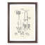 Toilet Water Closet Patent - Framed Print-62807767-62807772