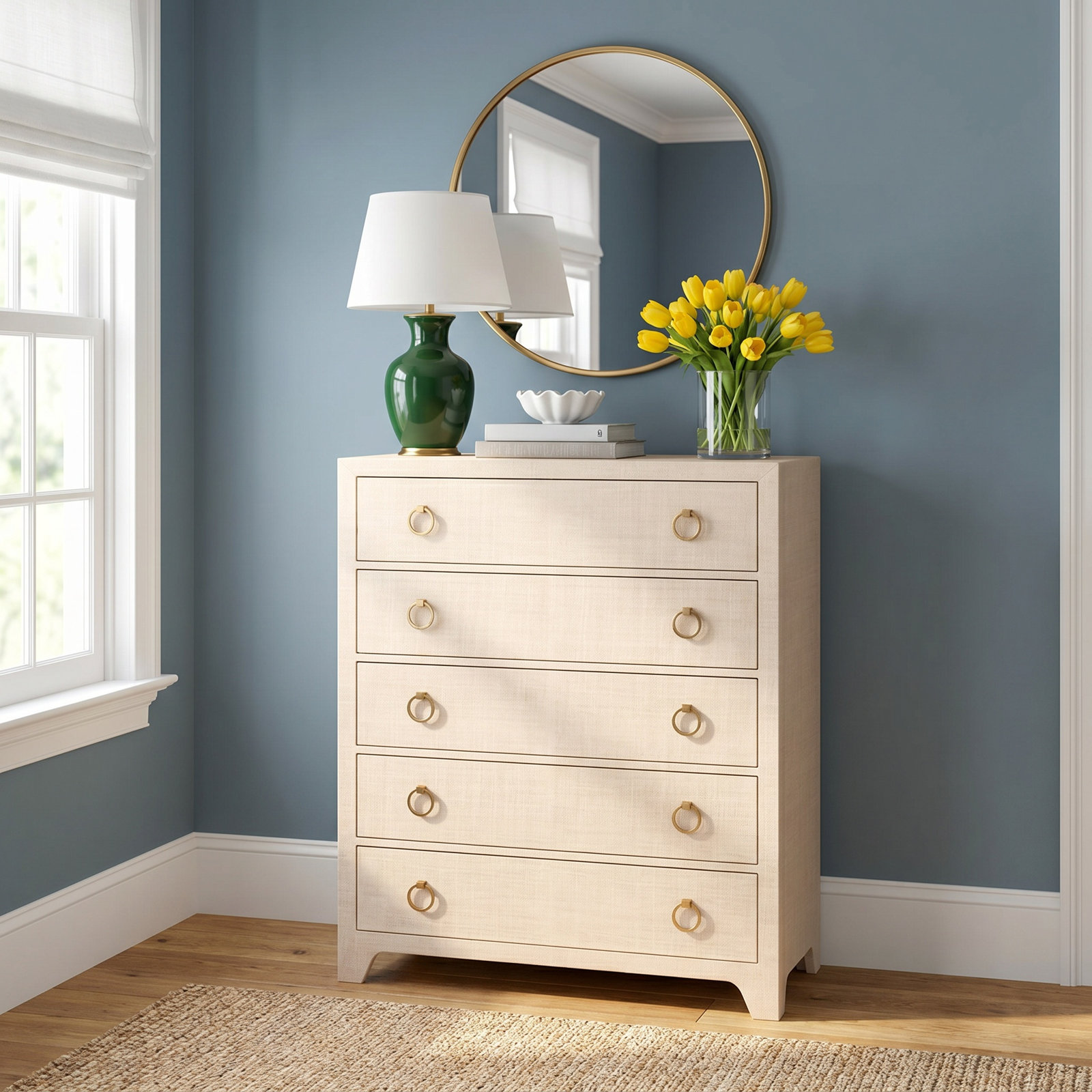 Cleo 32" Oak Dresser, Natural