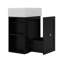 Petit meuble-lavabo flottant de 20 pouces, armoire murale avec lavabo-1682202912