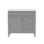 Meuble-lavabo moderne 36 "avec lavabo en céramique-1890025956