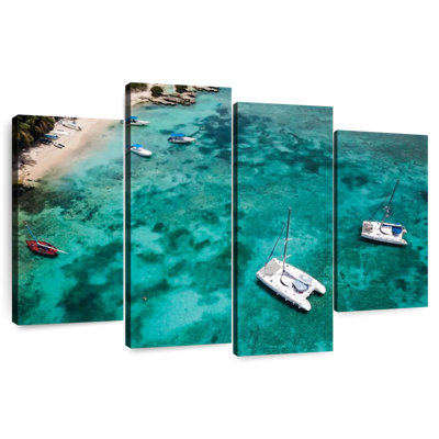 Mehar Catamarans On Turquoise Waters