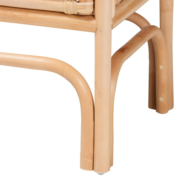 Table de chevet 1 tiroir Bohemian Rattan