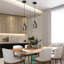 1 - Light Glass Single Pendant Light-2035100040