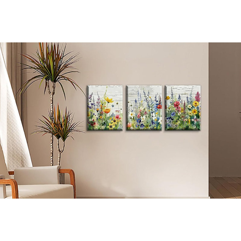 3 Piece Wrapped Canvas Print