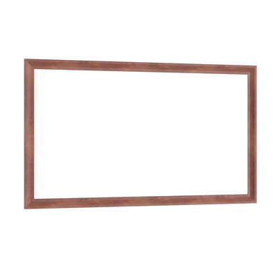 60"X36" Extra Large Wall - Mounted Mirror With Yellow + Coral Aluminum Frame, Safe And Functional Design, All Round Reflection 60'' X 36'' Oversized Vertical Or Horizontal Proof