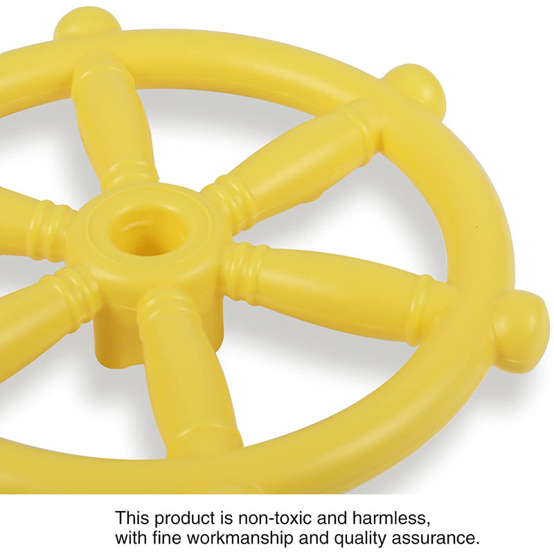 Jeu de balançoires en plastique, Jaune