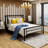 Metal Slat Storage Bed-50997974