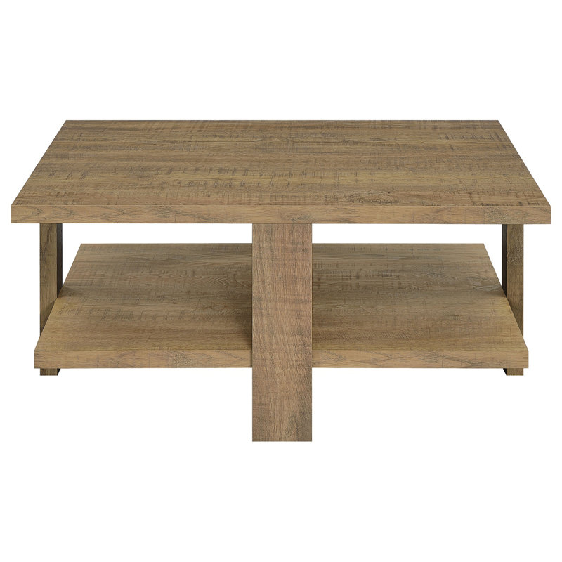 Runnion Mango Brown Square Coffee Table