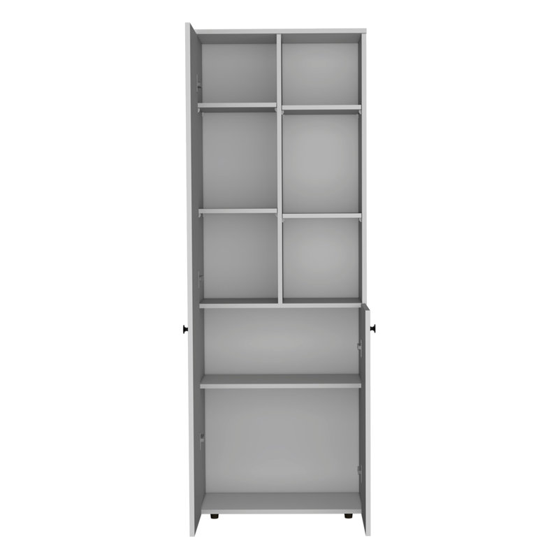 2-Door Kitchen Cabinet, White