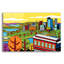 «Pittsburgh Incline Autumn Pop» par Ron Magnes, art mural en verre acrylique-923745981