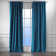 Rideau simple extra long et extra large en velours mat luxueux