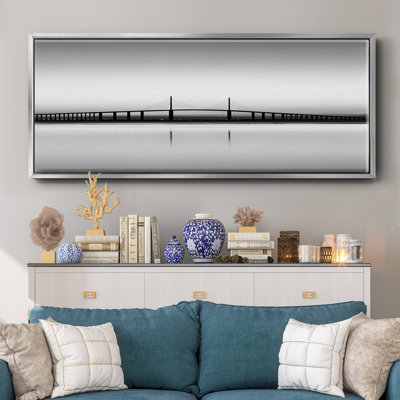 Sunshine Skyway- Framed Canvas