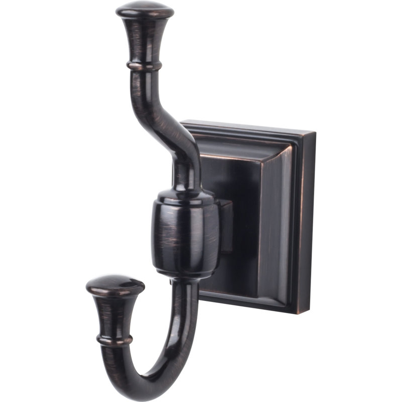 Stratton Bath Wall Mounted Hooks, Tuscan Bronze