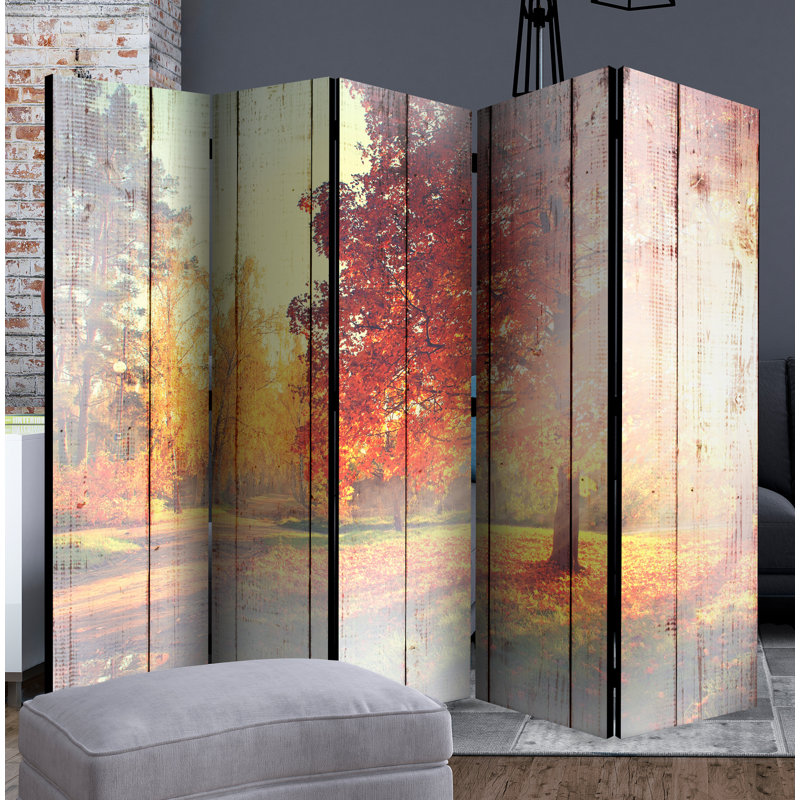 Masis 172cm H Folding Room Divider, 5