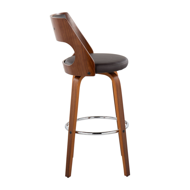 Tabouret de bar Cecina, Gris foncé