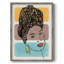 Head Wrap I, reproduction encadrée - bois massif-1299241376