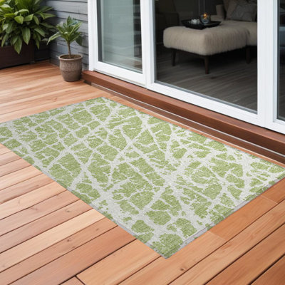 Rectangle HomeRoots Area Rug with Non-Slip Backing