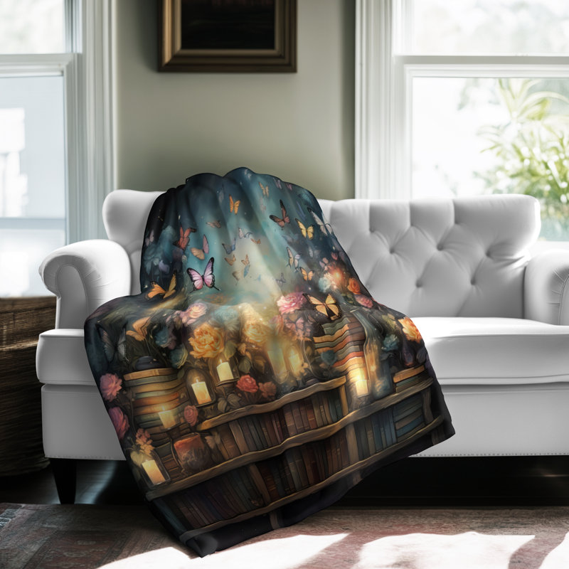 «Alien Invasion Pawtrait» - couverture en sherpa de qualité supérieure - reproduction d'art luxueuse, Jeté