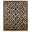 Royal Kerman Floral Hand-Knotted Wool Black/Pink/White Area Rug-5775399