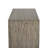 Adilia 42" Mindi and Teak Wood Cabinet with 3 Options of Door Facades Included