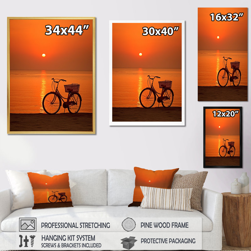 " Sunset Spin I ", Black Floater Framed, 40" H x 30" W