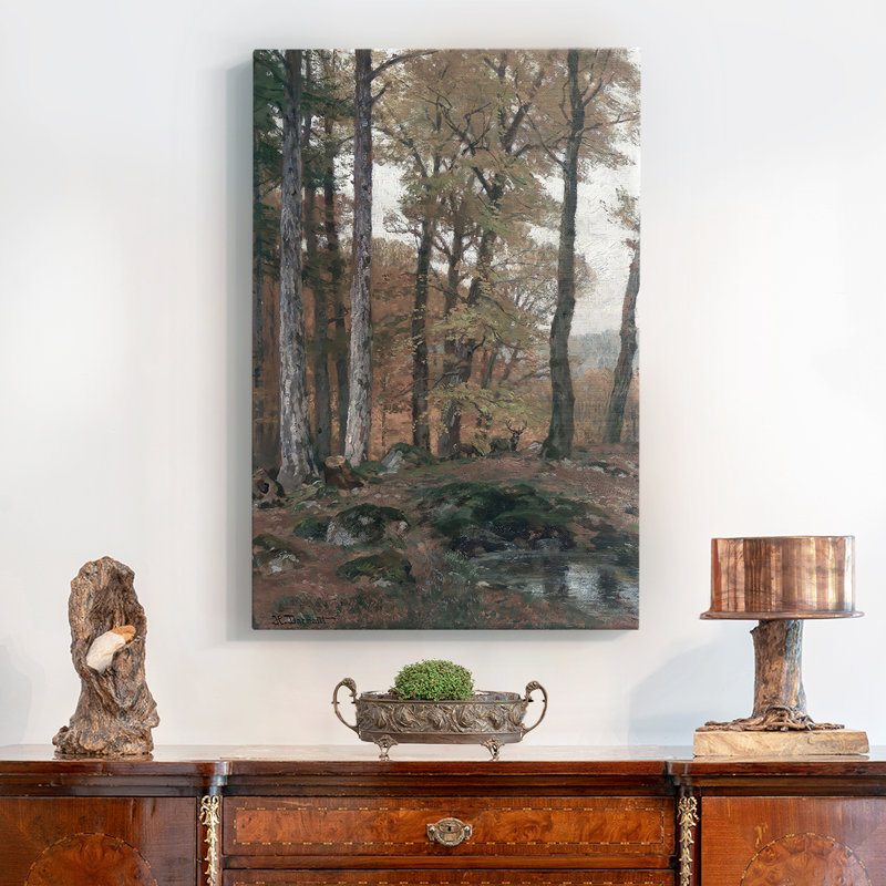 Impression sur toile encadrée, H 13 po x l 9 po