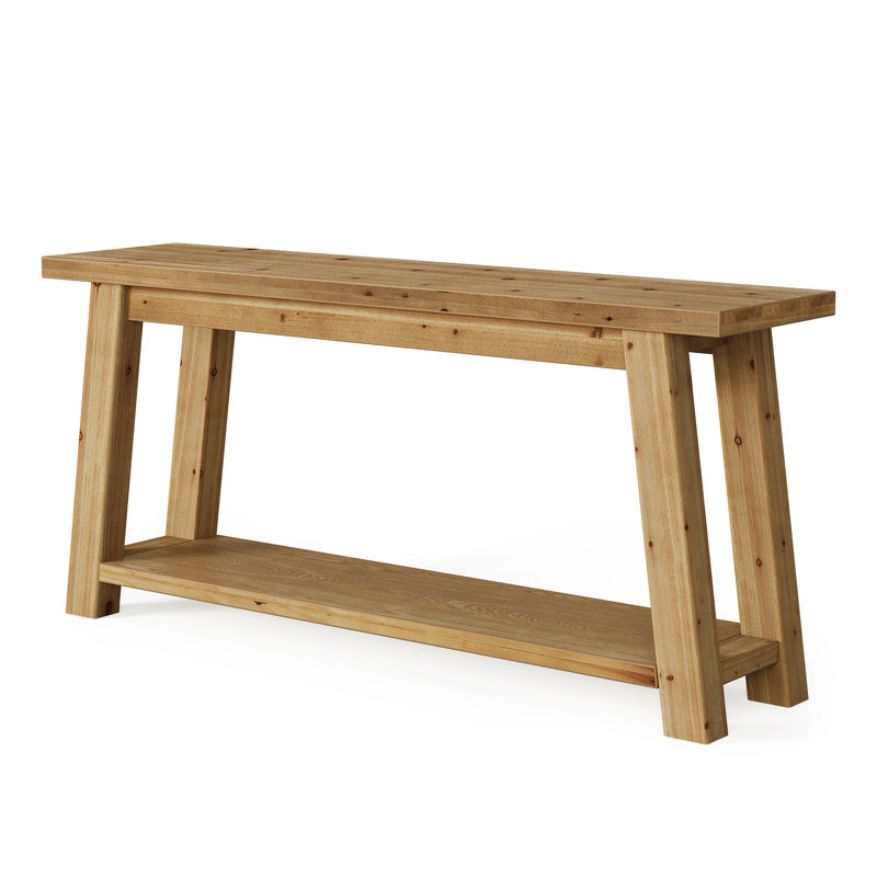 178cm Solid Wood Console Table, Natural