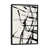 Toile avec cadre noir