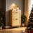 Freestanding Shoe Rack Cabinet With Flip Doors & Drawers-1501550422-1492649940