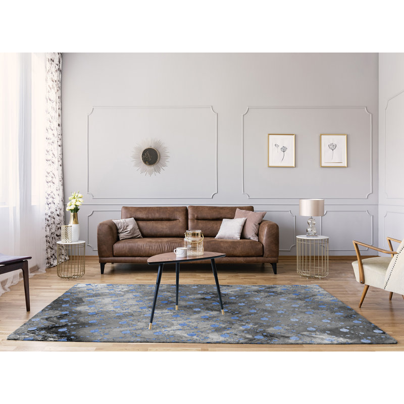 Tapis de planètes et étoiles monochromes, Rectangle 9 pi x 12 pi