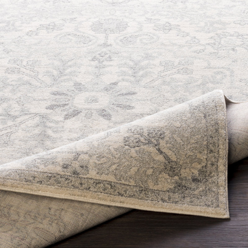 Hillsby Oriental Indoor Rug, Rectangle 3'11" x 5'7", Beige/Light Gray