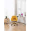 Chaise de bureau rotative à hauteur réglable en tissu Teddy-2081994850