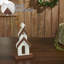 Figurine d'égle blanche en bois-772076115