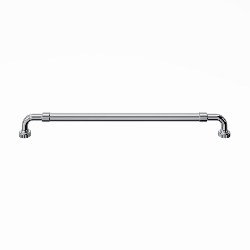 Holden Bar Pull, Polished Chrome, 12" Center To Center