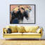 Abstract Elephant Print On Canvas