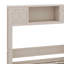 Grand lit escamotable avec commode avec tablette de rangement et armoires, commode escamotable escamotable escamotable