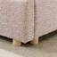 Structure de lit rembourrée de style minimaliste moderne avec tête de lit haute incurvée, support de pieds robuste en fil de qualité supérieure, matelas non inclus-159986430-159495250