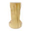Table d'appoint d'extérieur, table de bout à conception creuse, table de tabouret de jardin de patio, table d'appoint décorative pour terrasse de balcon de plage, béton léger, texture semblable au bois-594124692