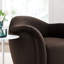 Fauteuil pivotant en velours Compose Performance-105239523