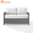 55'' Wide Metal Loveseat with Cushions-739083910-767976374