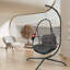 Fauteuil pivotant avec support en C
