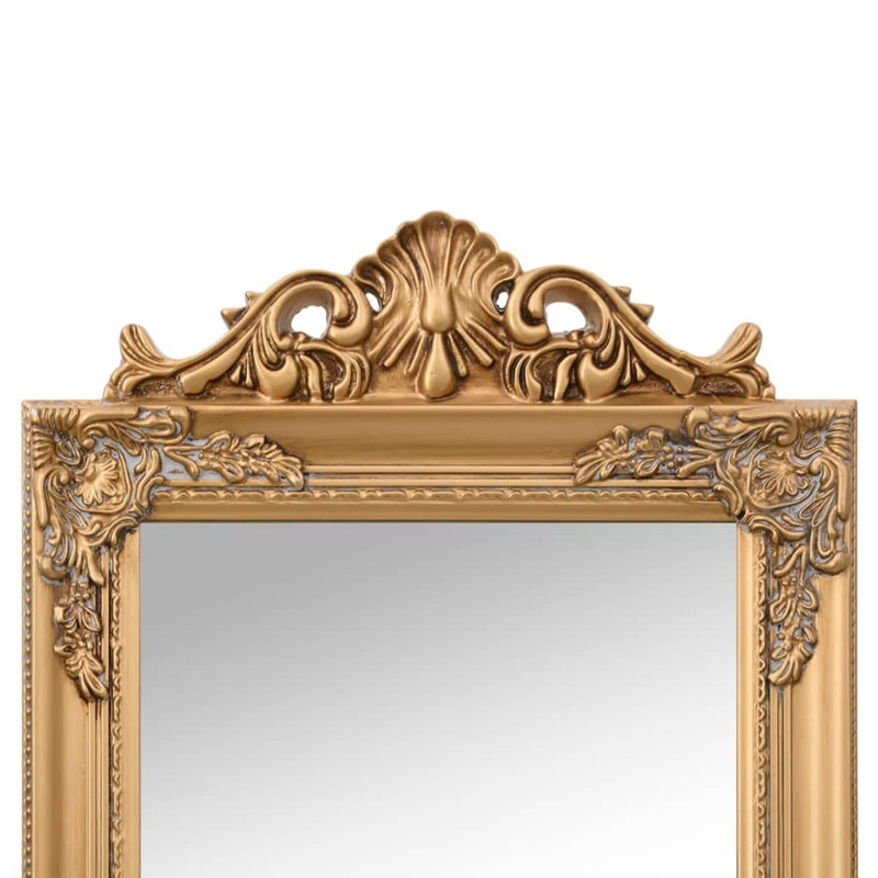 Wegford Rectangle Mirror, Gold, 78.7" x 19.7"