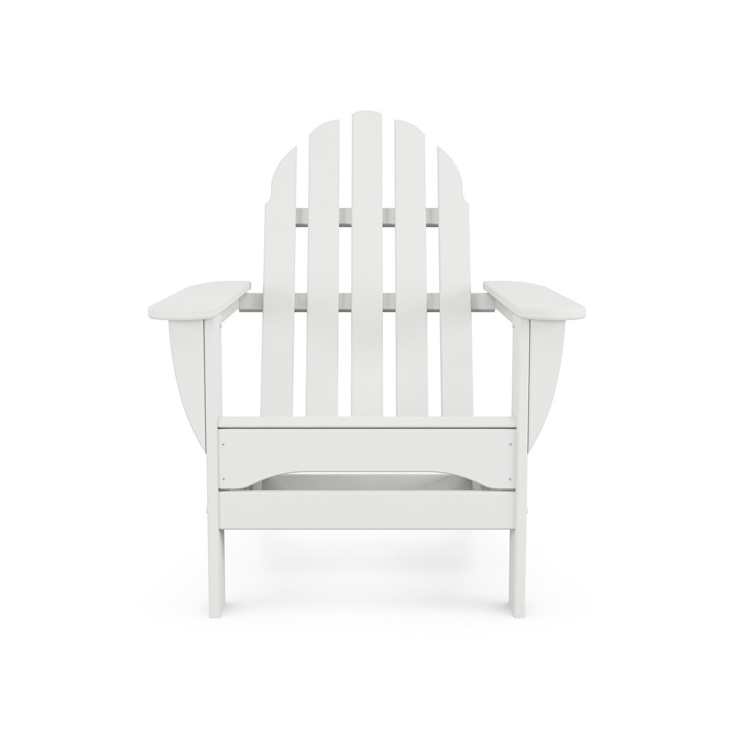 POLYWOOD® Classic Adirondack Chair, White