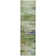 Machine Washable Indoor/Outdoor Xhevrie Green Rug