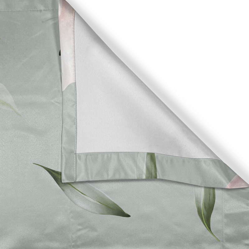 Semi Sheer Curtain Pair