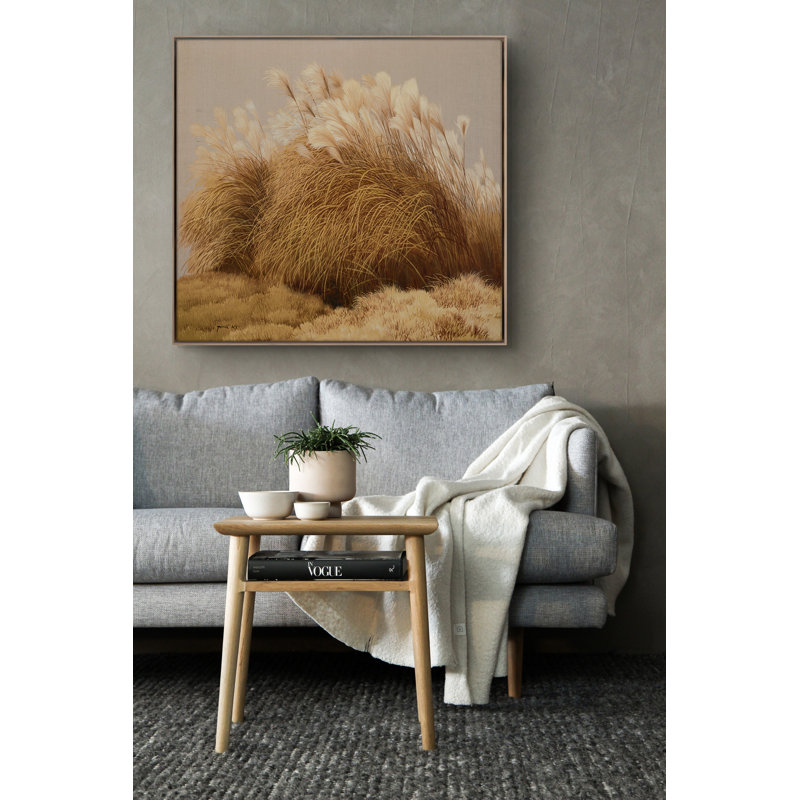 Grassland Breeze Print by Park, Kwang-Jin, Maple Floater Framed, 50'' H x 54'' W