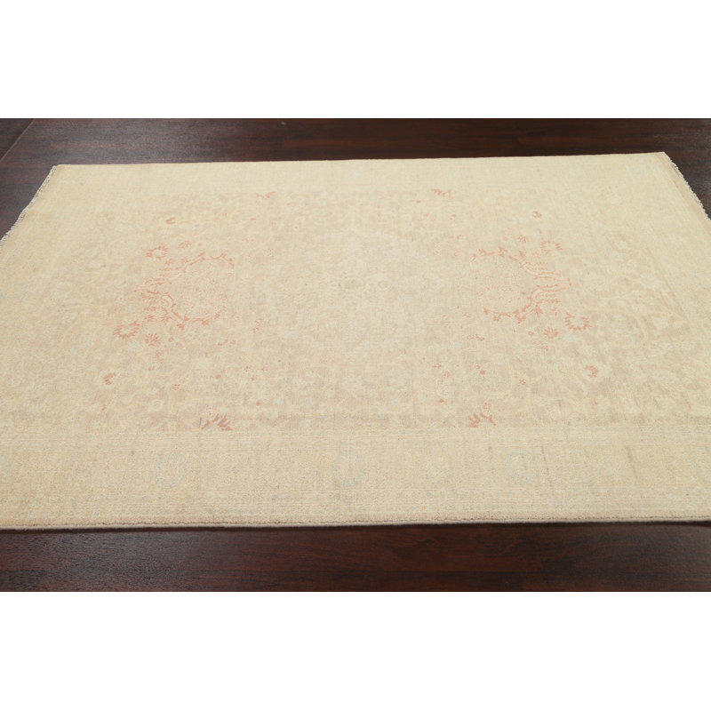 Tapis noué à la main One-of-a-Kind Raahill