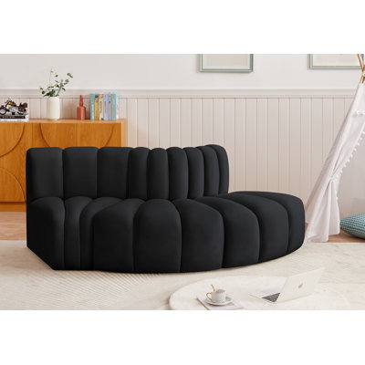 Iyre Upholstered Curved Sectional Reversible