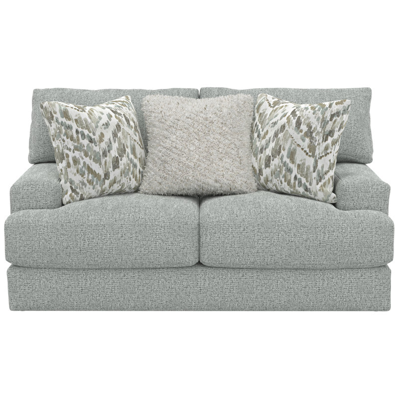Causeuse Callion avec coussins Cuddler, Sarcelle
